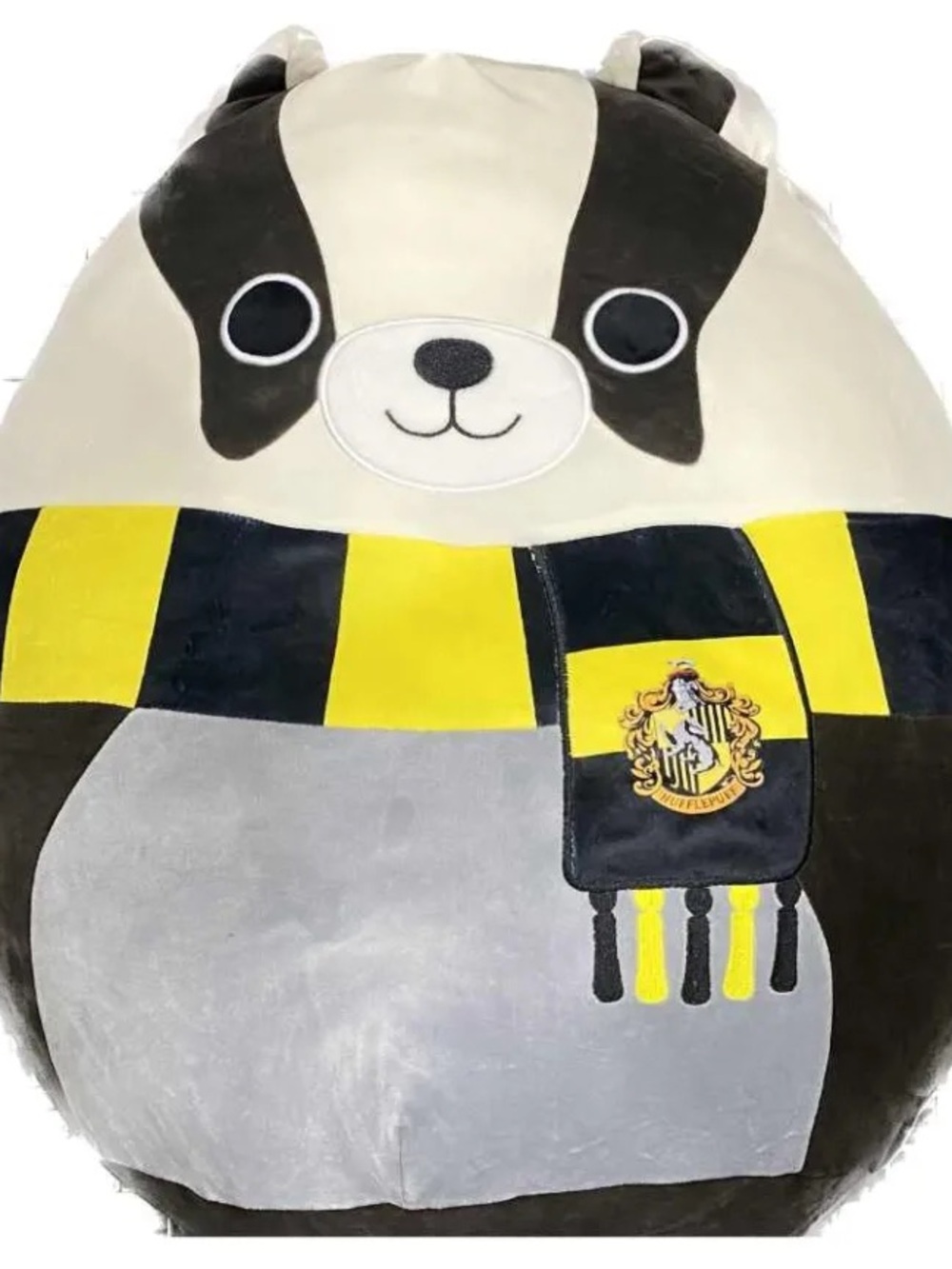Jumbo Hufflepuff Scarf Plush Badger Squishmallow